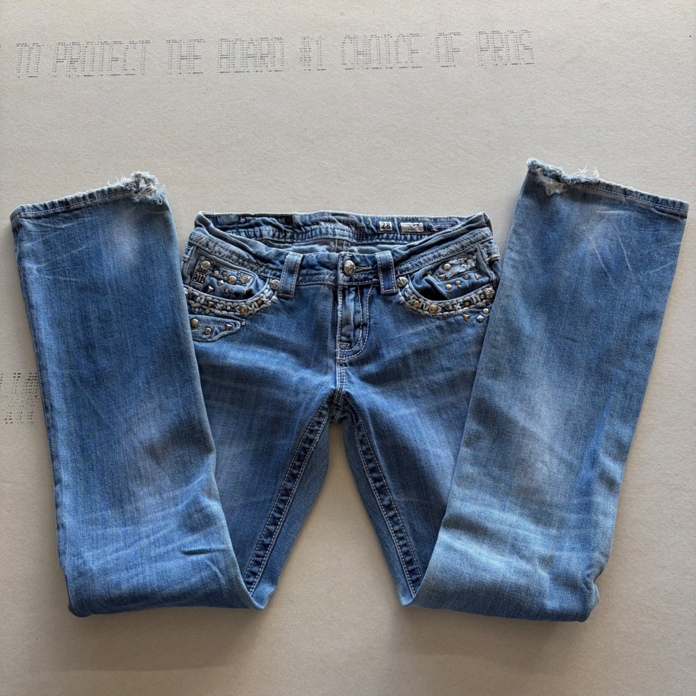 Y2K Miss Me Low RIse Bootcut Jeans